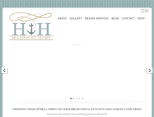 Tablet Screenshot of highpointhomedecor.com